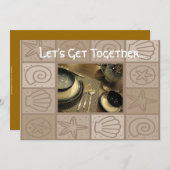 Luncheon komt op uitnodiging (Voorkant / Achterkant)