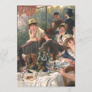 Luncheon of Boating Party Pierre Auguste Renoir Kaart