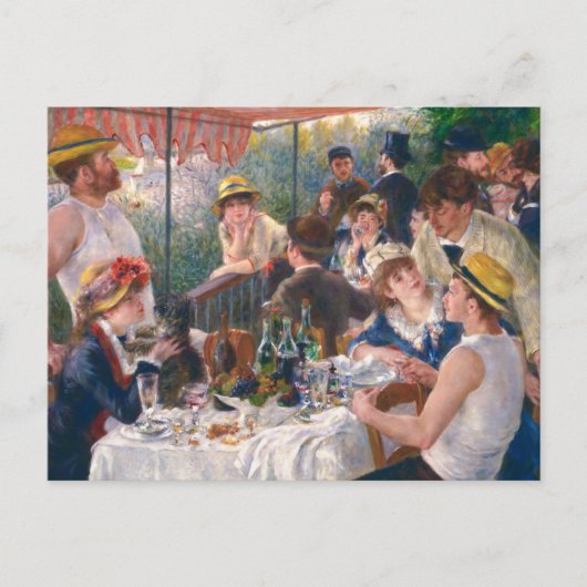 Luncheon of the Boating Party, 1880, ingediend doo Briefkaart (Voorkant)