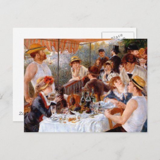 Luncheon of the Boating Party Briefkaart (Voorkant / Achterkant)
