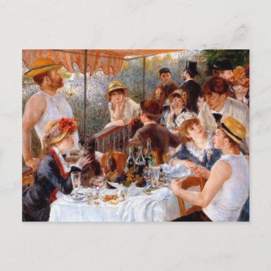 Luncheon of the Boating Party Briefkaart (Voorkant)