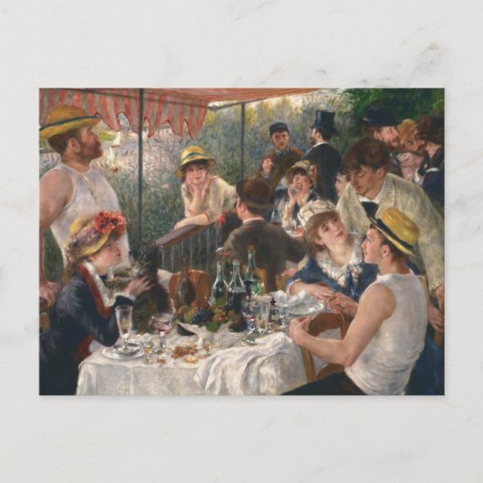 Luncheon of the Boating Party by Renoir Briefkaart (Voorkant)