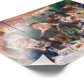 Luncheon of the Boating Party by Renoir Foto Afdruk (Hoek)
