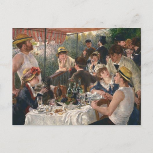 Luncheon of the Boating Party by Renoir Uitnodiging Briefkaart (Voorkant)
