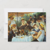 Luncheon of the Boating Party door Pierre Renoir (Voorkant)