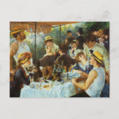 Luncheon of the Boating Party door Pierre Renoir Briefkaart (Voorkant)