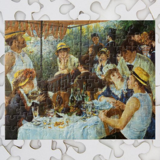 Luncheon of the Boating Party door Pierre Renoir Legpuzzel