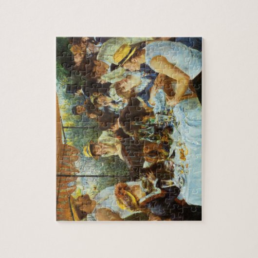 Luncheon of the Boating Party door Pierre Renoir Legpuzzel (Verticaal)