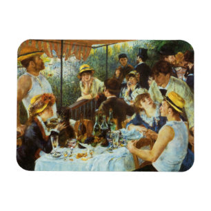 Luncheon of the Boating Party door Pierre Renoir Magneet