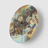 Luncheon of the Boating Party door Pierre Renoir Ronde Klok (Hoek)