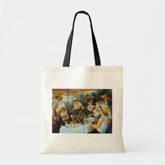 Luncheon of the Boating Party door Pierre Renoir Tote Bag (Voorkant)