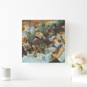 Luncheon of the Boating Party door Pierre Renoir Vierkante Klok (Huis)