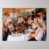 Luncheon of the Boating Party Poster (Voorkant)