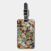 Luncheon of the Boating Party  Renoir Bagagelabel (Voorkant verticaal)