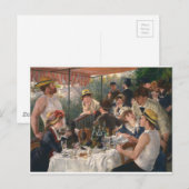 Luncheon of the Boating Party - Renoir Briefkaart (Voorkant / Achterkant)