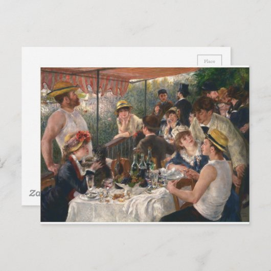 Luncheon of the Boating Party - Renoir Briefkaart (Voorkant / Achterkant)