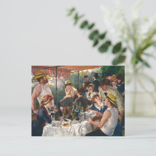 Luncheon of the Boating Party | Renoir | Briefkaart (Staand voorkant)