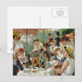 Luncheon of the Boating Party Renoir Briefkaart (Voorkant / Achterkant)