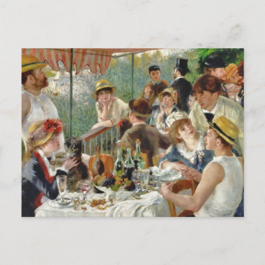 Luncheon of the Boating Party Renoir Briefkaart (Voorkant)