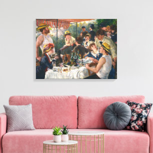 Luncheon of the Boating Party   Renoir   Canvas Afdruk