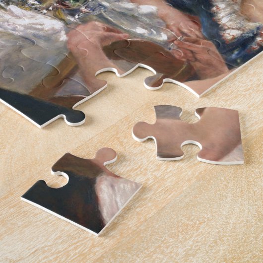 Luncheon of the Boating Party - Renoir Legpuzzel (Zijkant)