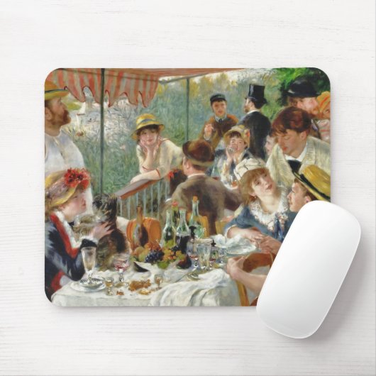 Luncheon of the Boating Party  Renoir Muismat (Met muis)