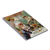 Luncheon of the Boating Party Renoir Notitieboek (Rechterzijde)