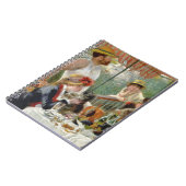 Luncheon of the Boating Party Renoir Notitieboek (Linkerzijde)