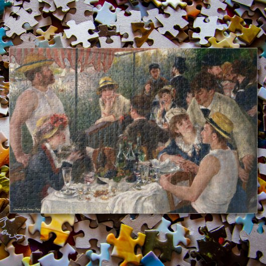Luncheon of the Boating Party Renoir Painting Art Legpuzzel