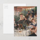 Luncheon of the Boating Party - Renoir Uitnodiging Briefkaart (Voorkant / Achterkant)