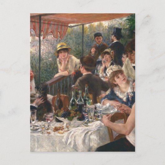 Luncheon of the Boating Party - Renoir Uitnodiging Briefkaart (Voorkant)
