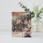 Luncheon of the Boating Party - Renoir Uitnodiging Briefkaart (Staand voorkant)