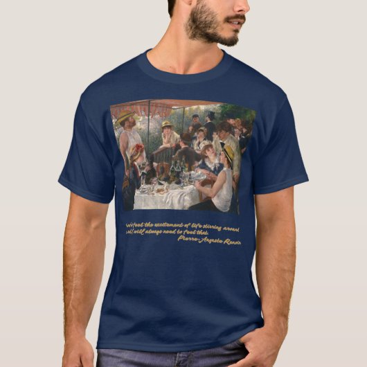 Luncheon of the Boating Party T-shirt (Voorkant)
