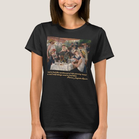 Luncheon of the Boating Party T-Shirt (Voorkant)