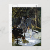 Luncheon on the Grass (Le déjeuner sur l'herbe) Briefkaart (Voorkant / Achterkant)