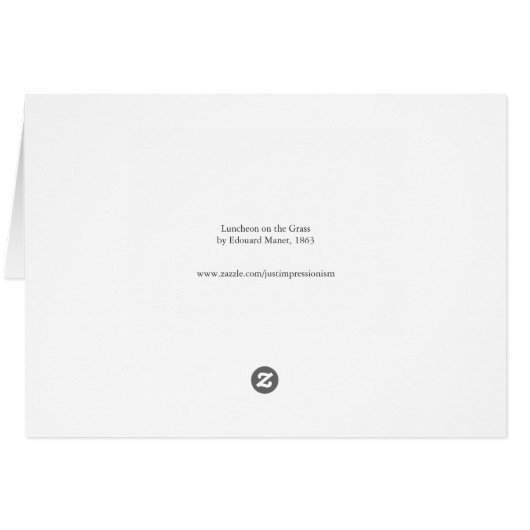 Luncheon op de grasmachine (Achterkant Horizontaal)