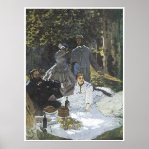 Luncheon op de Grass, 1865 Poster