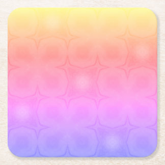 Luncheon Paper Napkins in pink purple yellow Kartonnen Onderzetters