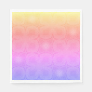Luncheon Paper Napkins in pink purple yellow Servet