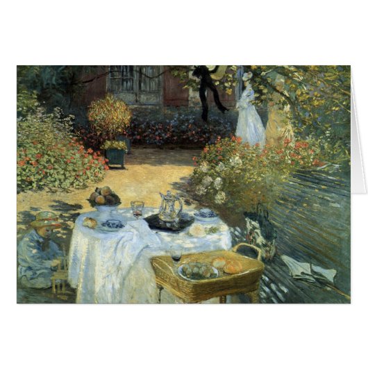 Luncheon van Claude Monet,  impressionisme (Voorkant Horizontaal)
