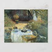 Luncheon van Claude Monet,  impressionisme Briefkaart (Voorkant)