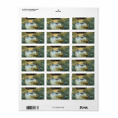 Luncheon van Claude Monet,  impressionisme Etiket (Full Sheet)