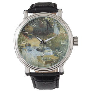 Luncheon van Claude Monet,  impressionisme Horloge