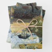 Luncheon van Claude Monet,  impressionisme Inpakpapier Vel (In situ)