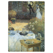 Luncheon van Claude Monet,  impressionisme Klembord (Achterkant)