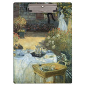 Luncheon van Claude Monet,  impressionisme Klembord (Voorkant)