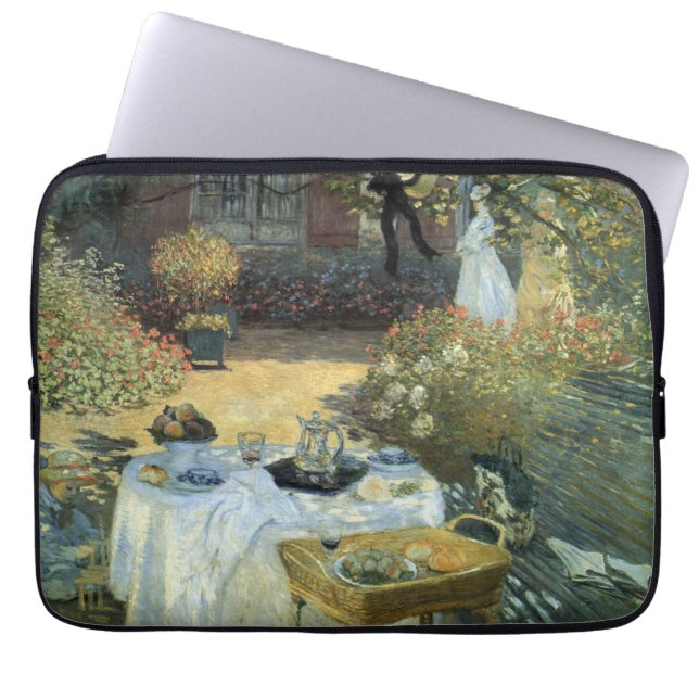 Luncheon van Claude Monet,  impressionisme Laptop Sleeve (Voorkant)