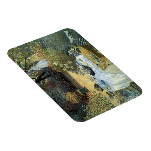 Luncheon van Claude Monet,  impressionisme Magneet (Rechterzijde)