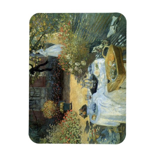 Luncheon van Claude Monet,  impressionisme Magneet (Verticaal)