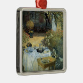 Luncheon van Claude Monet,  impressionisme Metalen Ornament (Rechts)